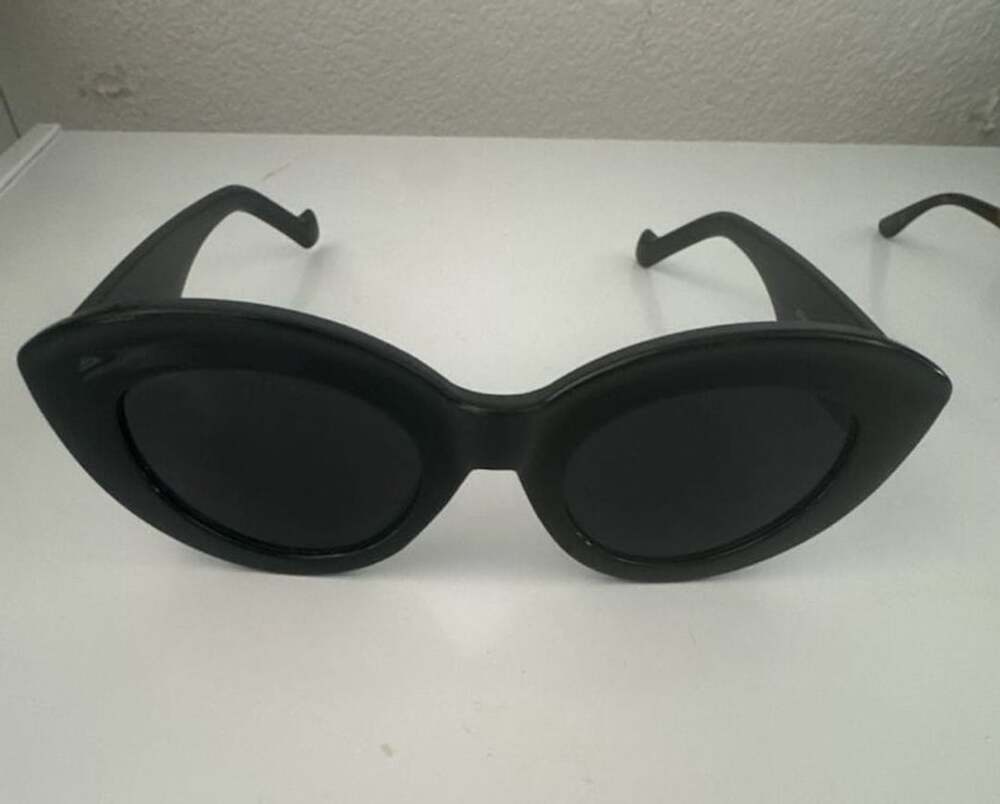 Black Thick Cat Eye Sunglasses E5080 53-20-141